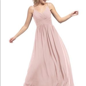 Azazie Blake Dress in Dusty Rose Size 6